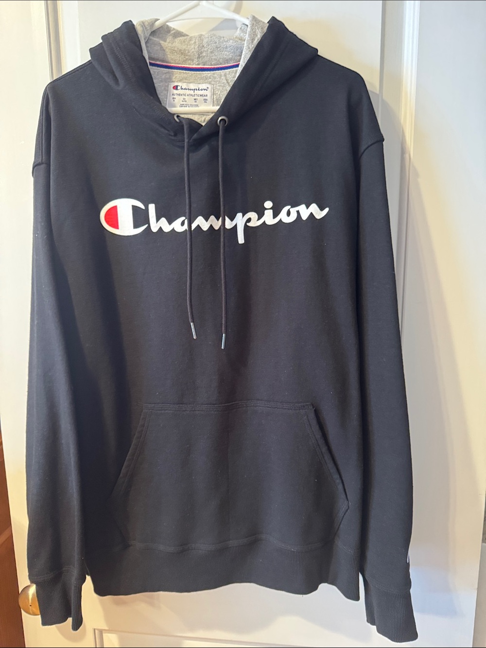 Men’s Champion Black Hoodie